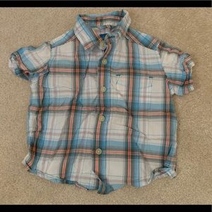 Children’s Place Toddler Plaid Button Down Shirt